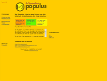 Tablet Screenshot of populus.ch